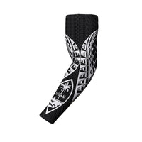 Guam Arm Sleeve Polynesian Pattern Black (Set of 2) - Polynesian Pride