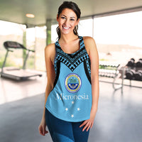 Federated States of Micronesia Women Tank Top - Micronesia Pattern - LT12 - Polynesian Pride