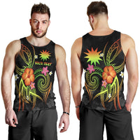 Nauru Polynesian Personalised Men's Tank Top - Legend of Nauru (Reggae) - Polynesian Pride