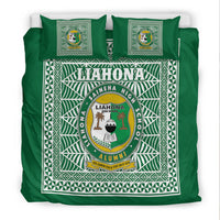 Liahona High School Bedding Set Tonga Pattern LT4 - Polynesian Pride