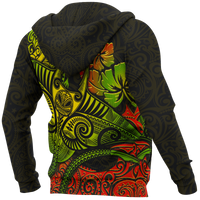 Hawaii Hoodie Polynesian Manta Ray - Polynesian Pride
