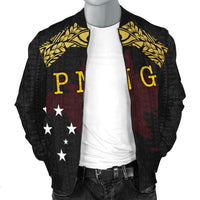 Papua New Guinea Men's Bomber Jacket - Erudite Eye - Polynesian Pride