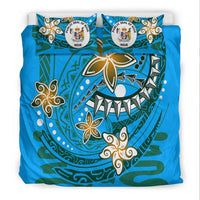Niue Bedding Set - Spring Style Blue Color - Polynesian Pride