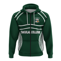 Takuilau College Tongan Patterns Hoodie LT12 - Polynesian Pride