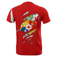 Tonga T Shirt Tonga Coat of Arms - Polynesian Pride