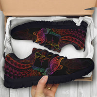 Tokelau Sneakers - Butterfly Polynesian Style - Polynesian Pride