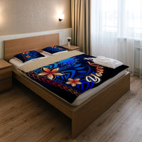 Nauru Custom Personalised Bedding Set - Vintage Tribal Mountain - Polynesian Pride
