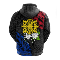 Philippines Sampaguita Filipino Sun Hoodie LT12 - Polynesian Pride