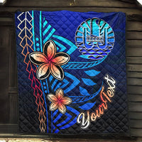 Tahiti Custom Personalised Premium Quilt - Vintage Tribal Mountain - Polynesian Pride