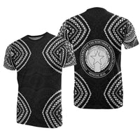 Northern Mariana Islands Micronesia T Shirt Black Warrior Style Unisex Black - Polynesian Pride