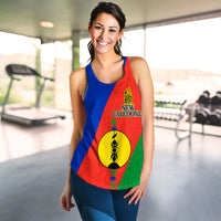 New Caledonia Women Tank Top - Flag Style - LT12 - Polynesian Pride