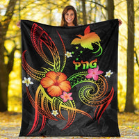 Papua New Guinea Polynesian Premium Blanket - Legend of Papua New Guinea (Reggae) - Polynesian Pride