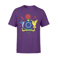 Cook Islands T Shirt Polynesian Coat of Arm - Polynesian Pride