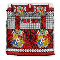 (Custom Personalised) Tonga Bedding Set Be Unique Version 03 Red LT13 - Polynesian Pride