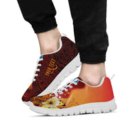 Yap Custom Personalised Sneakers - Tribal Tuna Fish - Polynesian Pride