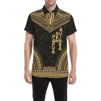 Papua New Guinea Polynesian Chief Shirt - Gold Version - Polynesian Pride
