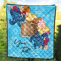 Tokelau Custom Personalised Premium Quilt - Tropical Style - Polynesian Pride