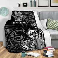 Hawaii Ikaika Warrior Blanket - LT2 - Polynesian Pride