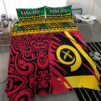 Vanuatu Dreamy Bedding Set Flag and Pattern LT13 - Polynesian Pride