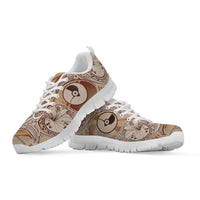 Yap Sneakers - Hibiscus Flowers Vintage Style - Polynesian Pride