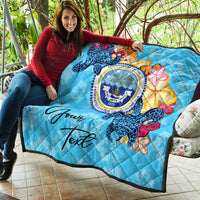 Federated States of Micronesia Custom Personalised Premium Quilt - Tropical Style - Polynesian Pride