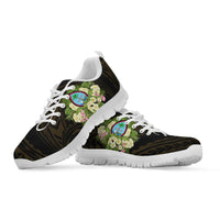 Guam Sneakers - Polynesian Gold Patterns Collection - Polynesian Pride