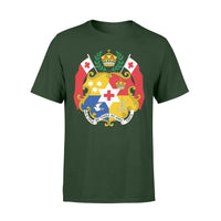 Tonga T Shirt Tonga Coat of Arm - Polynesian Pride