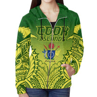 (Kuki Arirani) Cook Islands Premium Zipper Hoodie - Polynesian Pride