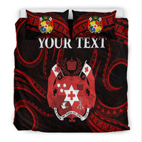 (Custom Personalised) Tonga Pattern Bedding Set Always Proud LT13 - Polynesian Pride