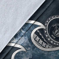 Niue Polynesian Premium Blanket - Ocean Style - Polynesian Pride