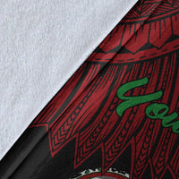 Papua New Guinea East New Britain Province Polynesian Custom Personalised Blanket - Tribal Wave Tattoo - Polynesian Pride