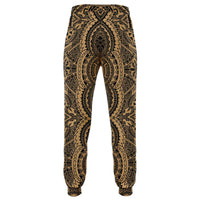 Polynesian Symmetry Gold Joggers - Polynesian Pride