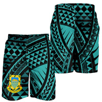 Tuvalu Men's Short - Tribal Seamless Pattern - Polynesian Pride
