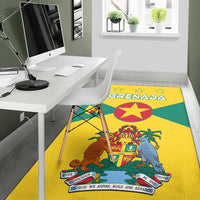 Grenada Area Rug Power Grenada Mix Coat of Arms LT13 - Polynesian Pride