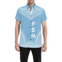 Federated States of Micronesia Polynesian Chief Shirt - Flag Version - Polynesian Pride