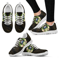 Samoa Sneakers - Polynesian Gold Patterns Collection - Polynesian Pride