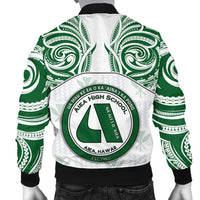 hawaiiMen's Bomber Jacket - Kanaka Aiea High School Men's Bomber Jacket Demodern Style AH - Polynesian Pride