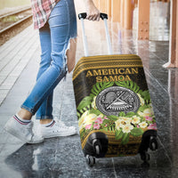 American Samoa Luggage Covers - Polynesian Gold Patterns Collection - Polynesian Pride
