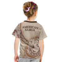 American Samoa T Shirt Hibiscus Flowers Vintage Style - Polynesian Pride