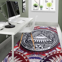 American Samoa Area Rug Artsy Style LT9 - Polynesian Pride