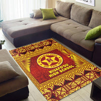 Tonga Niuafo'ou High School Area Rugs Simplified Version LT8 - Polynesian Pride