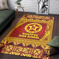 Tonga Niuafo'ou High School Area Rugs Simplified Version LT8 - Polynesian Pride