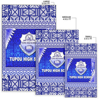 Tonga Tupou High School Area Rugs Simplified Version LT8 - Polynesian Pride