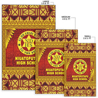 Tonga Niuatoputapu High School Area Rugs Simplified Version LT8 - Polynesian Pride