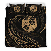 Tonga Bedding Set - Gold - Frida Style - Polynesian Pride
