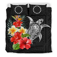 Polynesian Duvet Cover Set - Cook Island Bedding Set Polynesia Hibiscus And Plumeria - Polynesian Pride