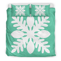 Hawaiian Royal Pattern Bedding Set - Seafoarm - D1 Style - Polynesian Pride
