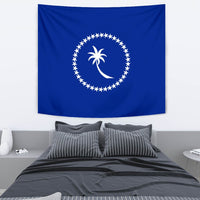 Chuuk Micronesia Tapestry - Flag Of Chuuk - Polynesian Pride