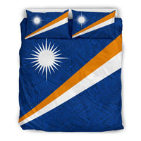 Marshall Islands Duvet Cover Set - Micronesia Style Black - Polynesian Pride