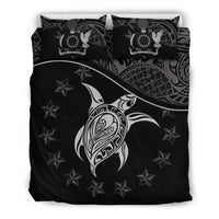 Cook Islands Bedding Set Black - Polynesian Pride